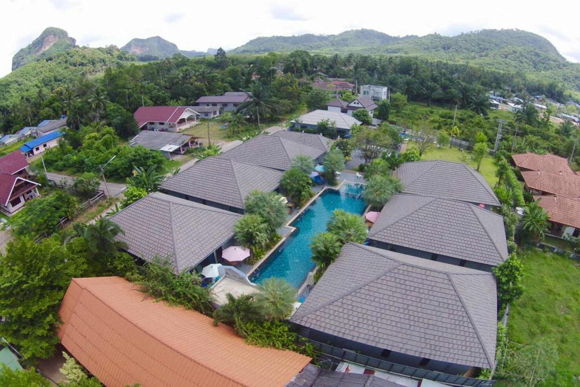 Seava House Ao-Nang Krabi Villa Bagian luar foto